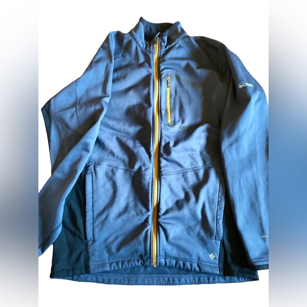 Columbia Blue Jacket with Yellow Accents